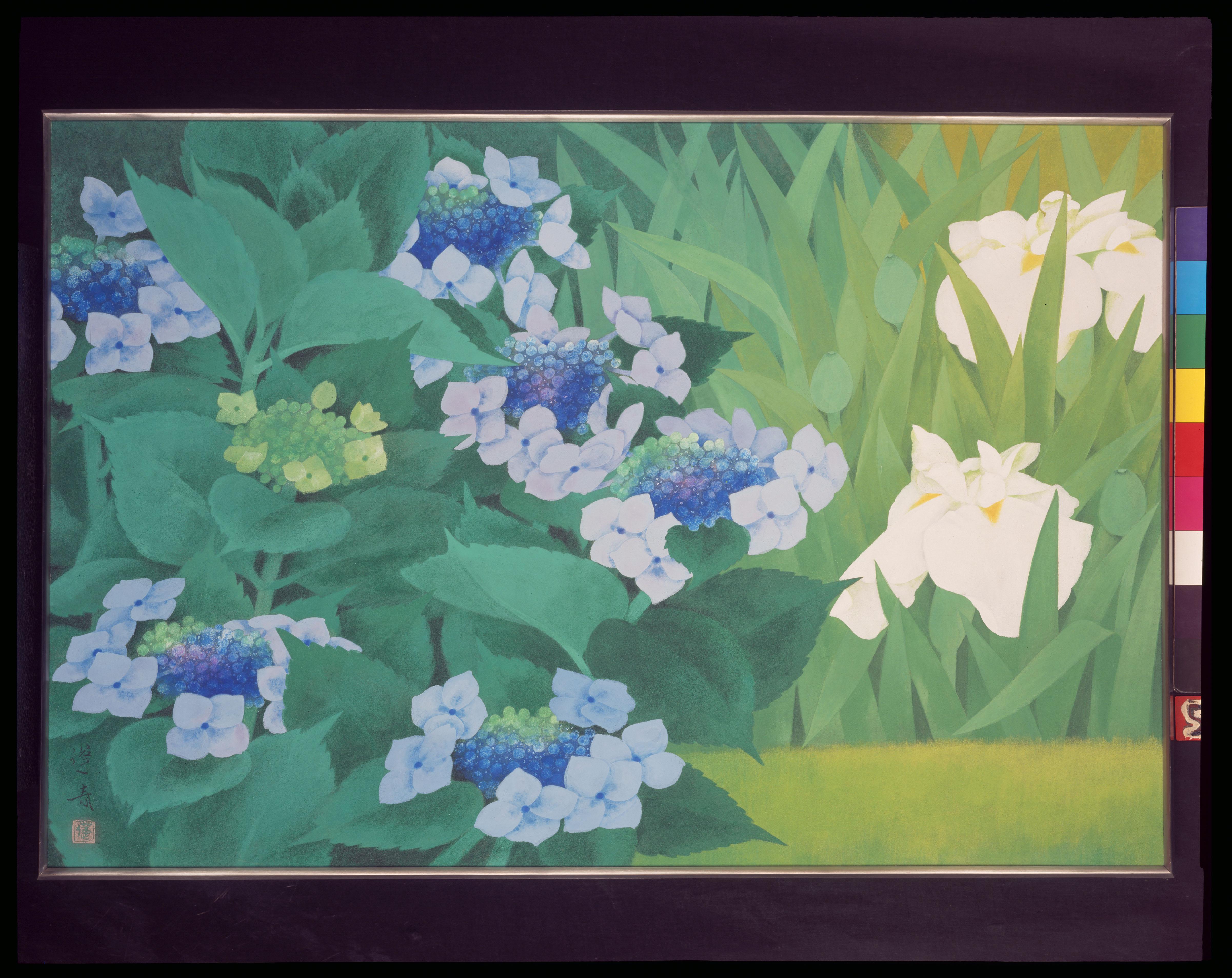 山口蓬春《夏影》 | アートプラットフォームジャパン（APJ）