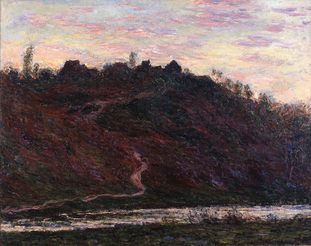 Rodolphe Planquette【夕暮れのシャラント】　印象派 モネ、クロード《ラ・ロシュ＝ブロンの村（夕暮れの印象）》 | アート