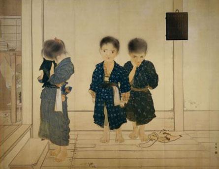 土田麦僊と若手日本画家サークル 20世紀初頭の日本画 土田麦僊《罰》 | アートプラットフォームジャパン（APJ）