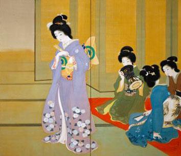 上村松園《舞仕度》 | アートプラットフォームジャパン（APJ）
