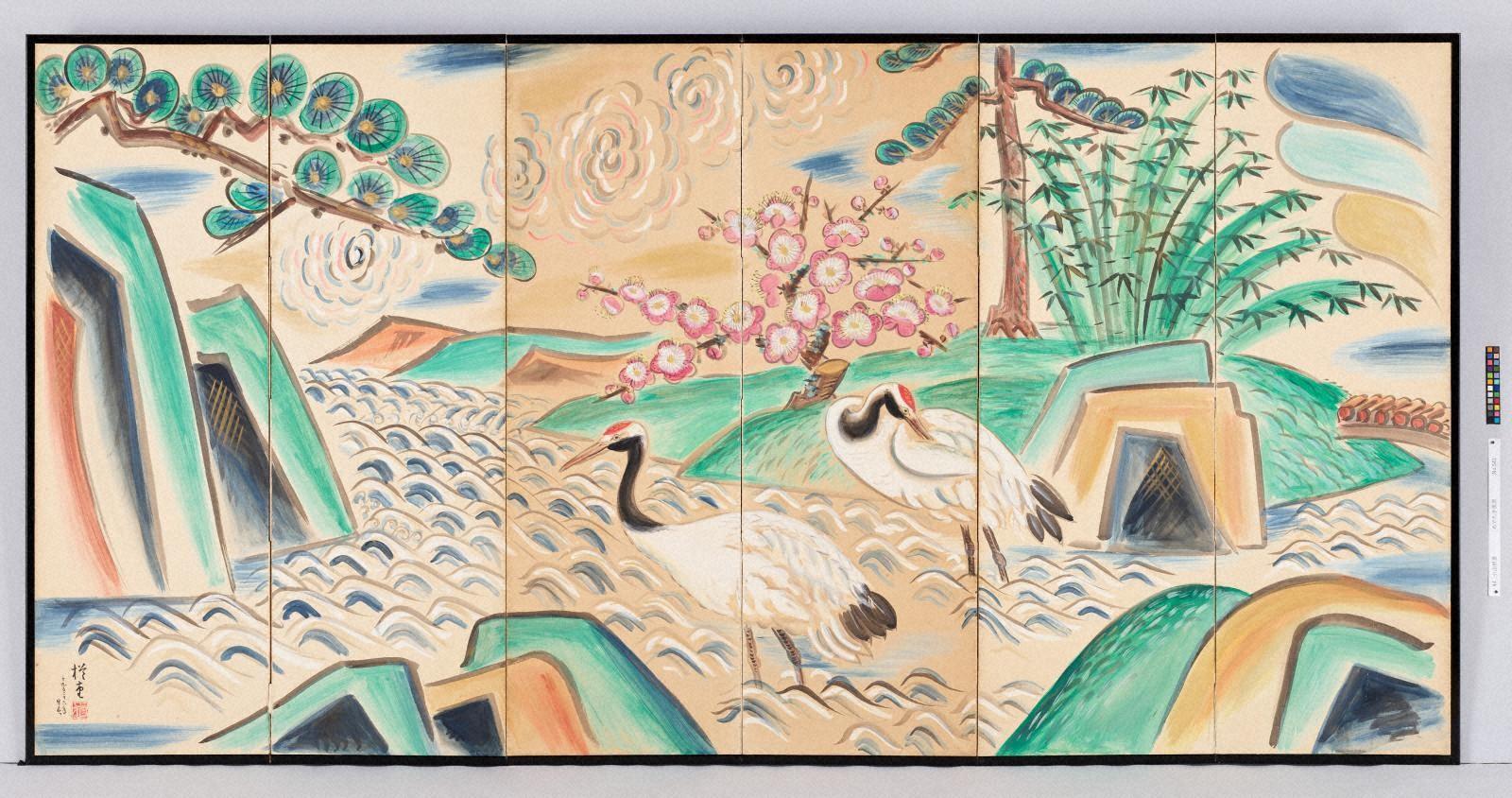 小出楢重《めでたき風景》 | アートプラットフォームジャパン（APJ）