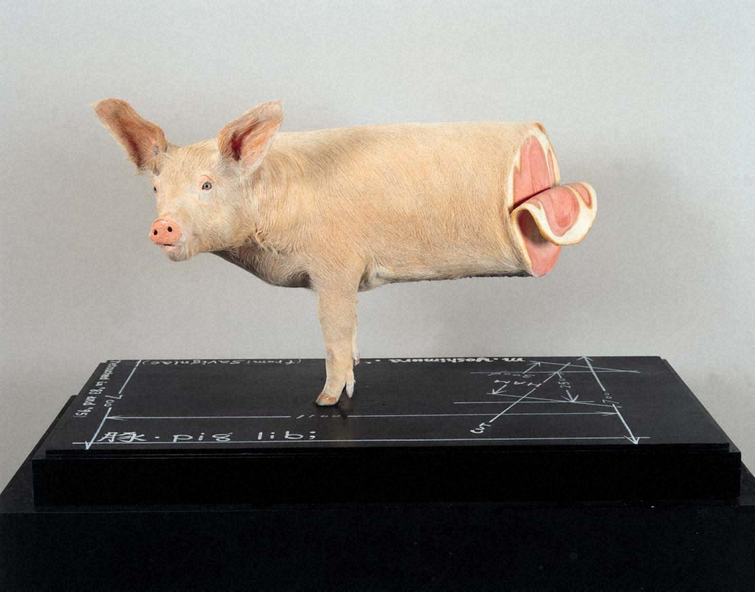 吉村 益信《豚・pig lib;》 | アートプラットフォームジャパン（APJ）