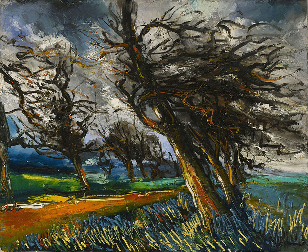 モーリス・ド・ヴラマンク、【木のある風景】、希少画集画より ヴラマンク《木のある風景》 | アートプラットフォームジャパン（APJ）