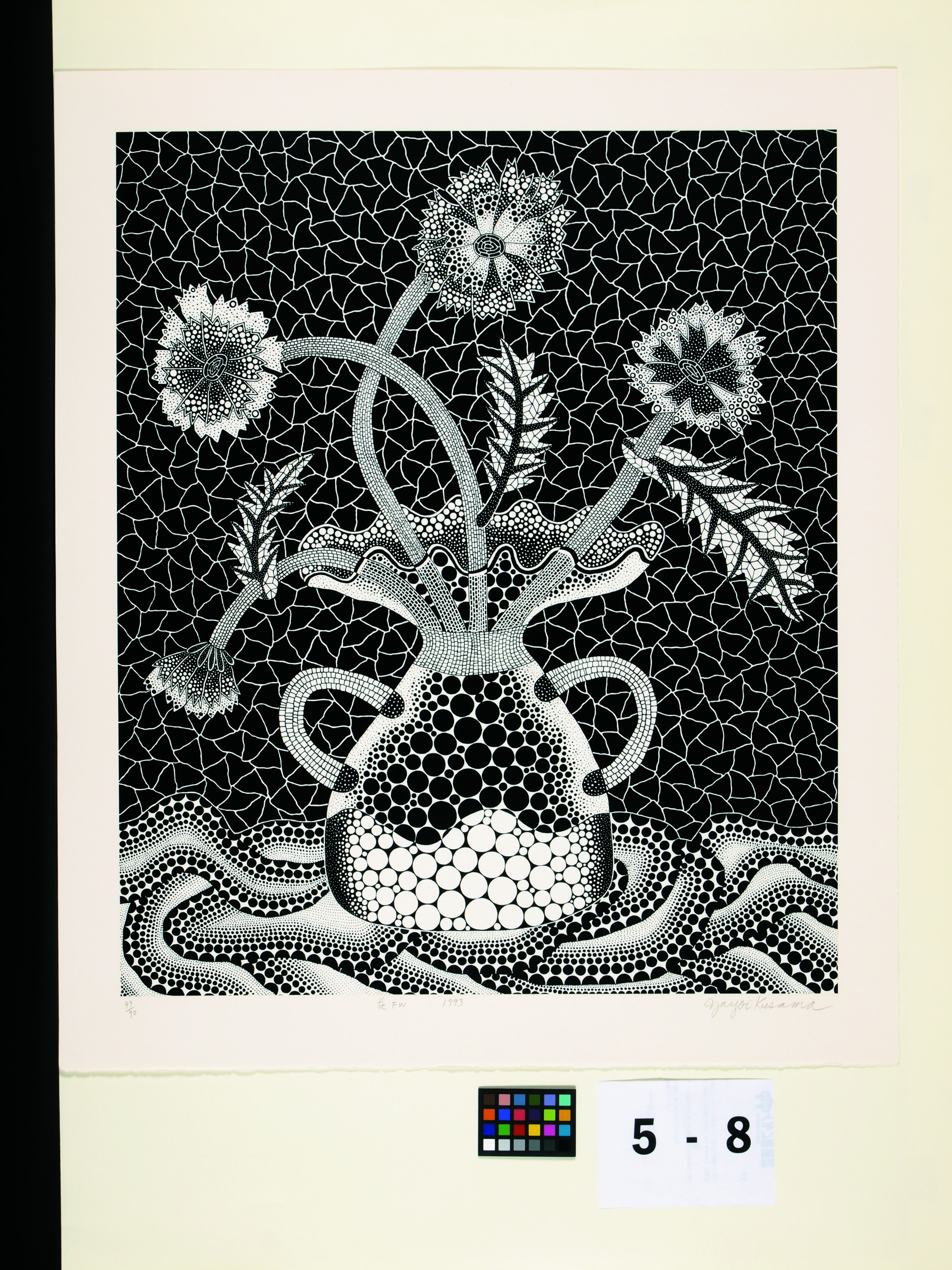 草間彌生, 花 FW | Art Platform Japan (APJ)