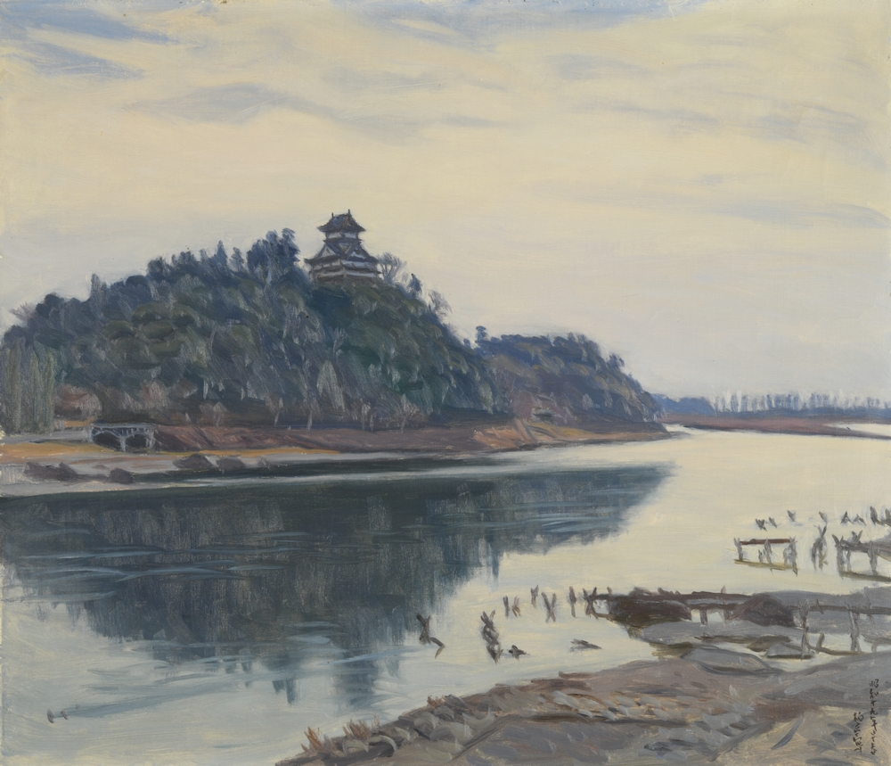 ISHII Hakutei, Landscape with a Castle | Art Platform Japan (APJ)