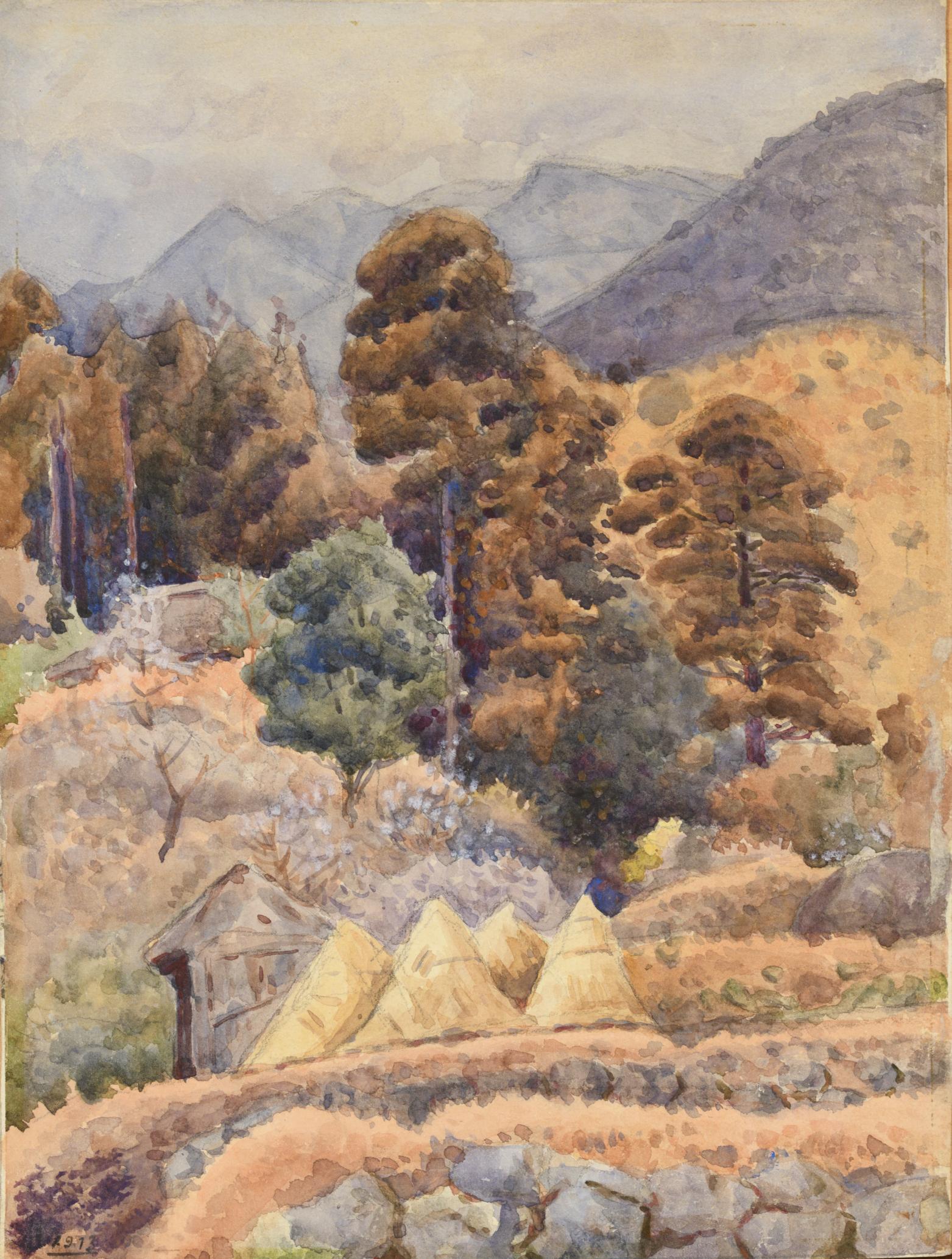 三宅克己《伊豆熱海》 | アートプラットフォームジャパン（APJ）