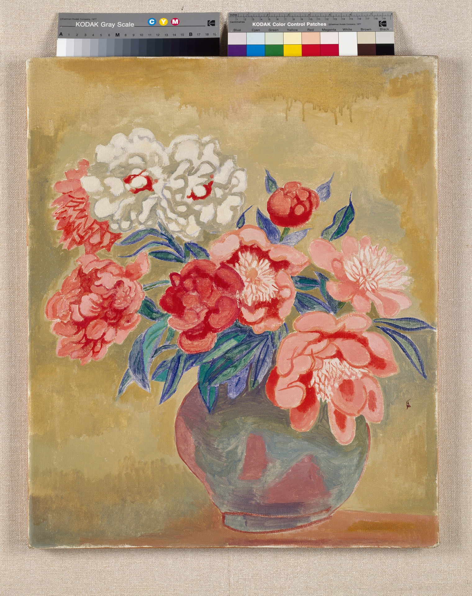 牧野虎雄《花》 | アートプラットフォームジャパン（APJ）