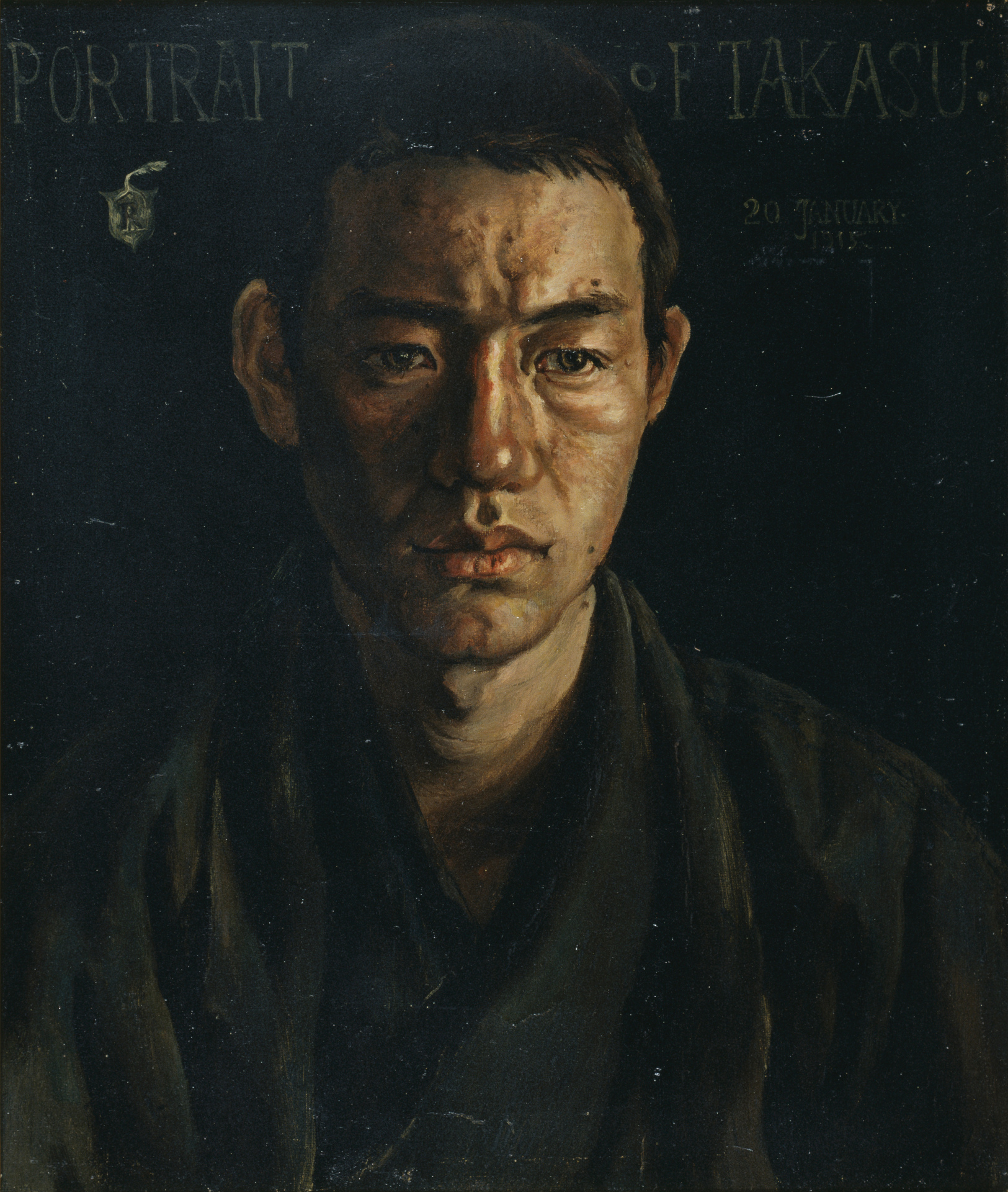岸田劉生《高須光治君之肖像》 | アートプラットフォームジャパン（APJ）